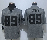Nike Limited Oakland Raiders #89 Cooper Men's Stitched Gridiron Gray Jerseys,baseball caps,new era cap wholesale,wholesale hats